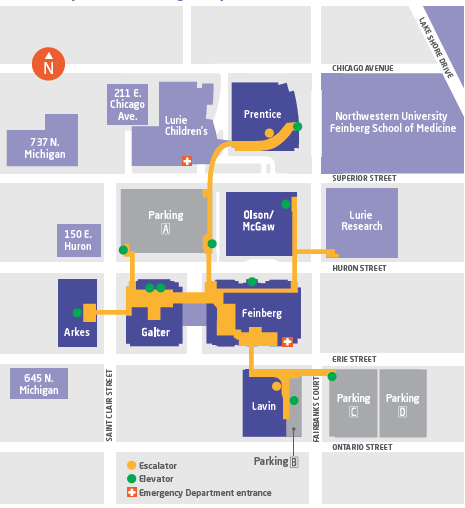 Services and Amenities Map